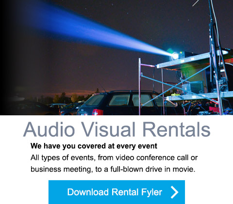 Audio Visual Rentals